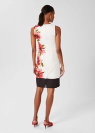 Moira Floral Shift Dress, Red Multi, hi-res