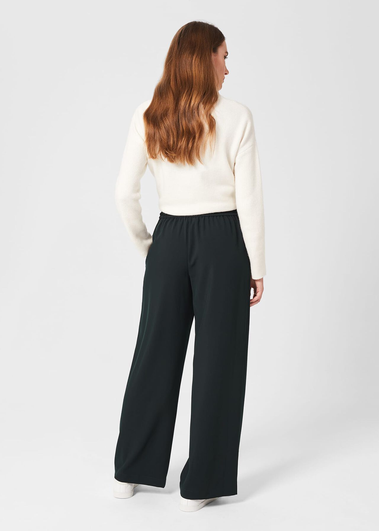 Nellie Trousers, Dark Pine Green, hi-res