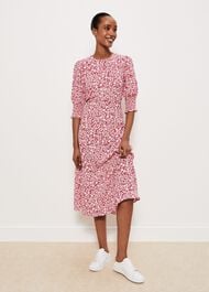 Primrose Dress, Pink Buttrcream, hi-res