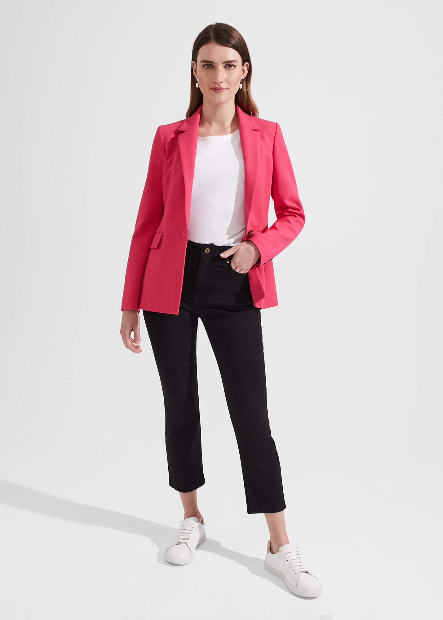 Hobbs carron coat pink new arrivals
