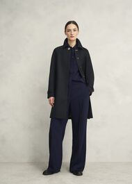 Hadley Pinstripe Trousers, Midnight Ivory, hi-res