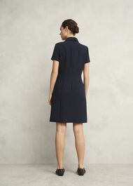 Nadiya Dress, Navy, hi-res