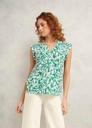 Teresa Top, Green Ivory, hi-res