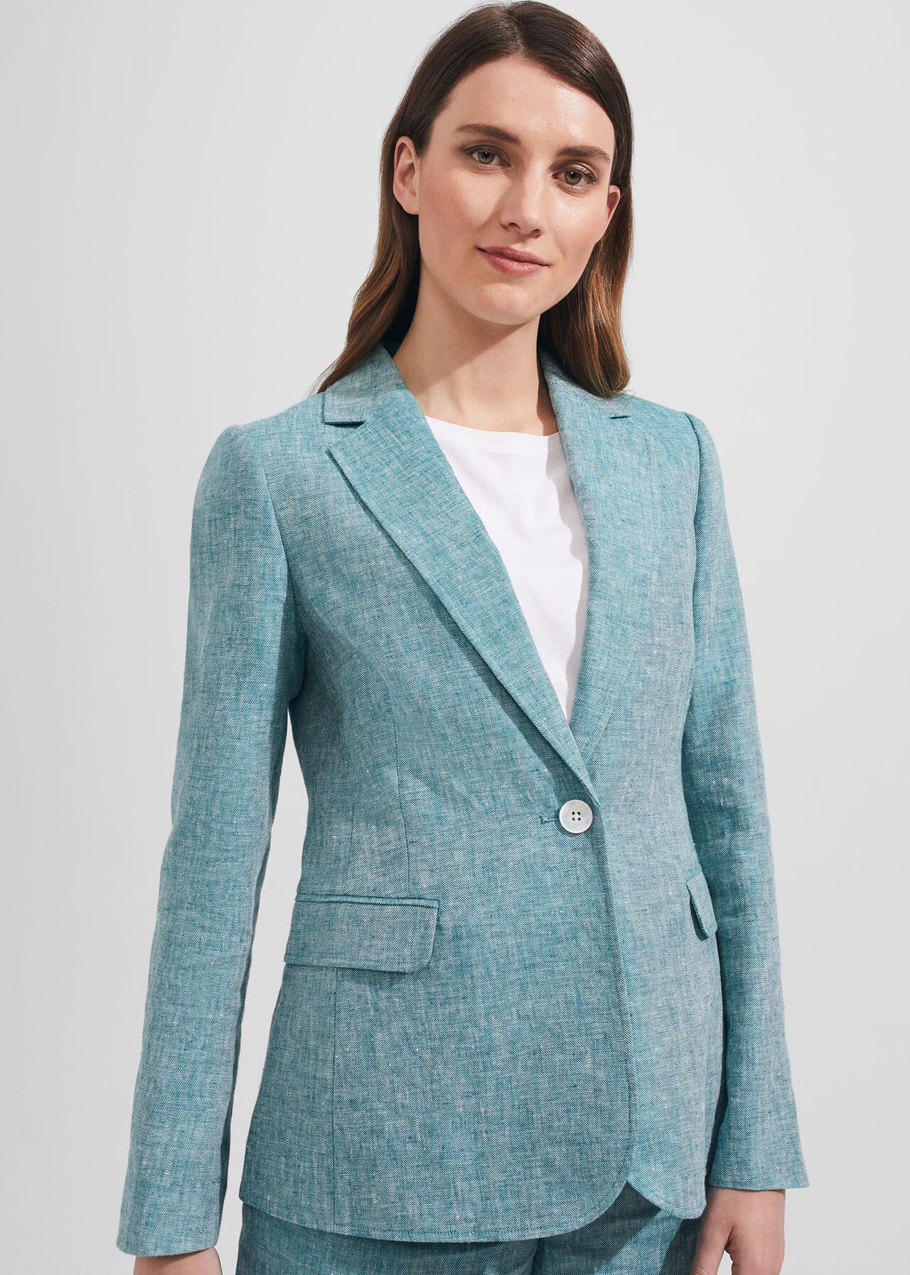 Mirabel Jacket, Lagoon Green, hi-res