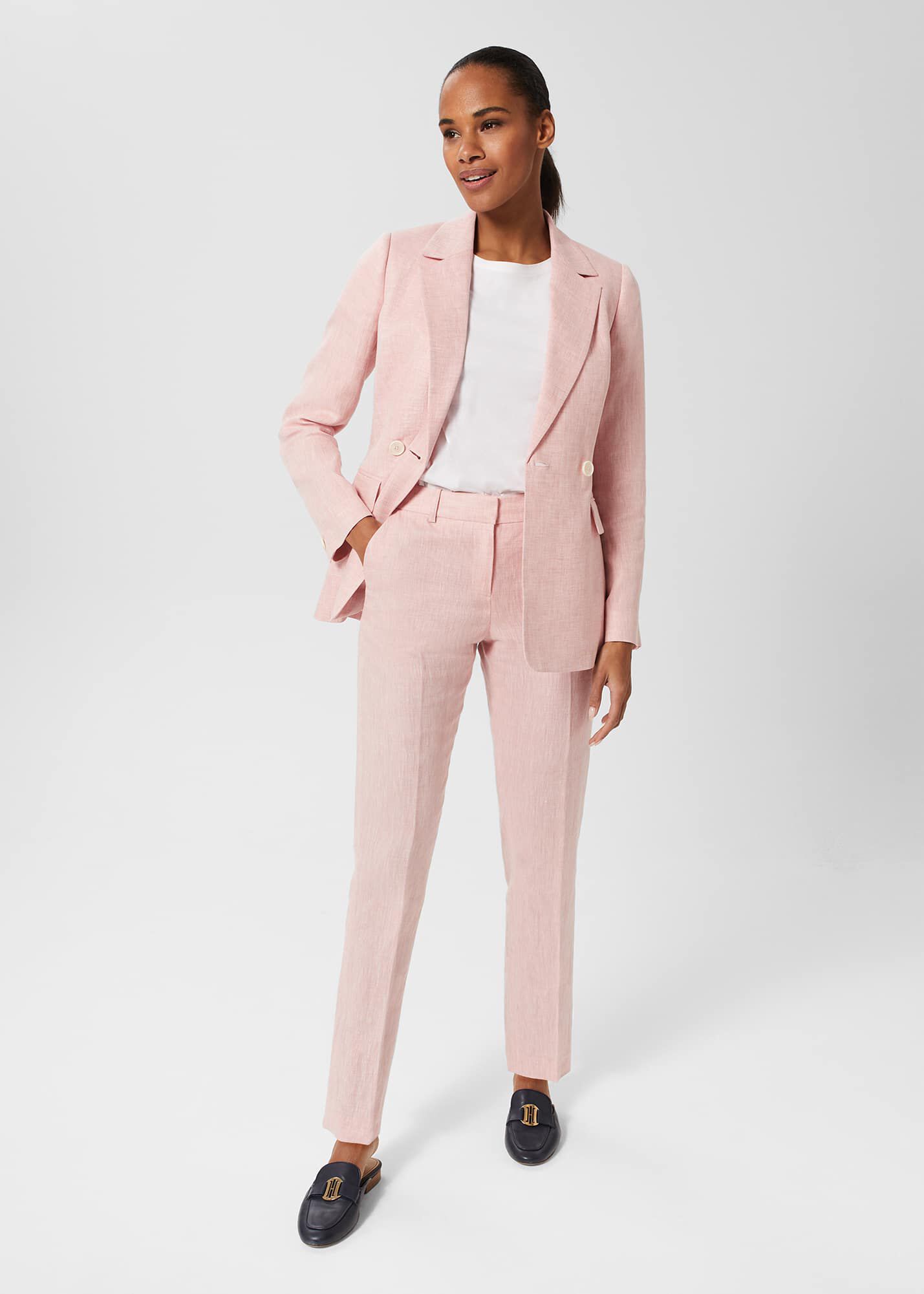 Dusty rose pants 2025