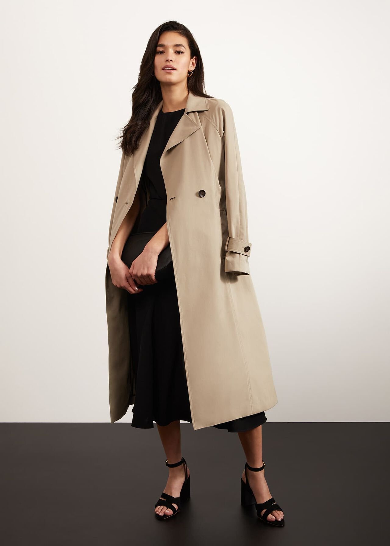 Westbury Trench With Cotton, Warm Camel, hi-res