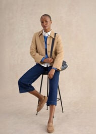 Montana Suede Jacket, Camel, hi-res