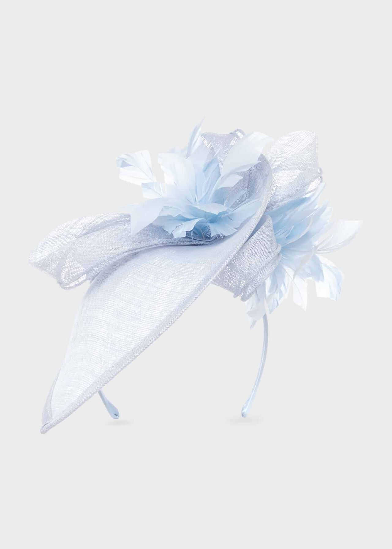Carla Fascinator, Ice Blue, hi-res