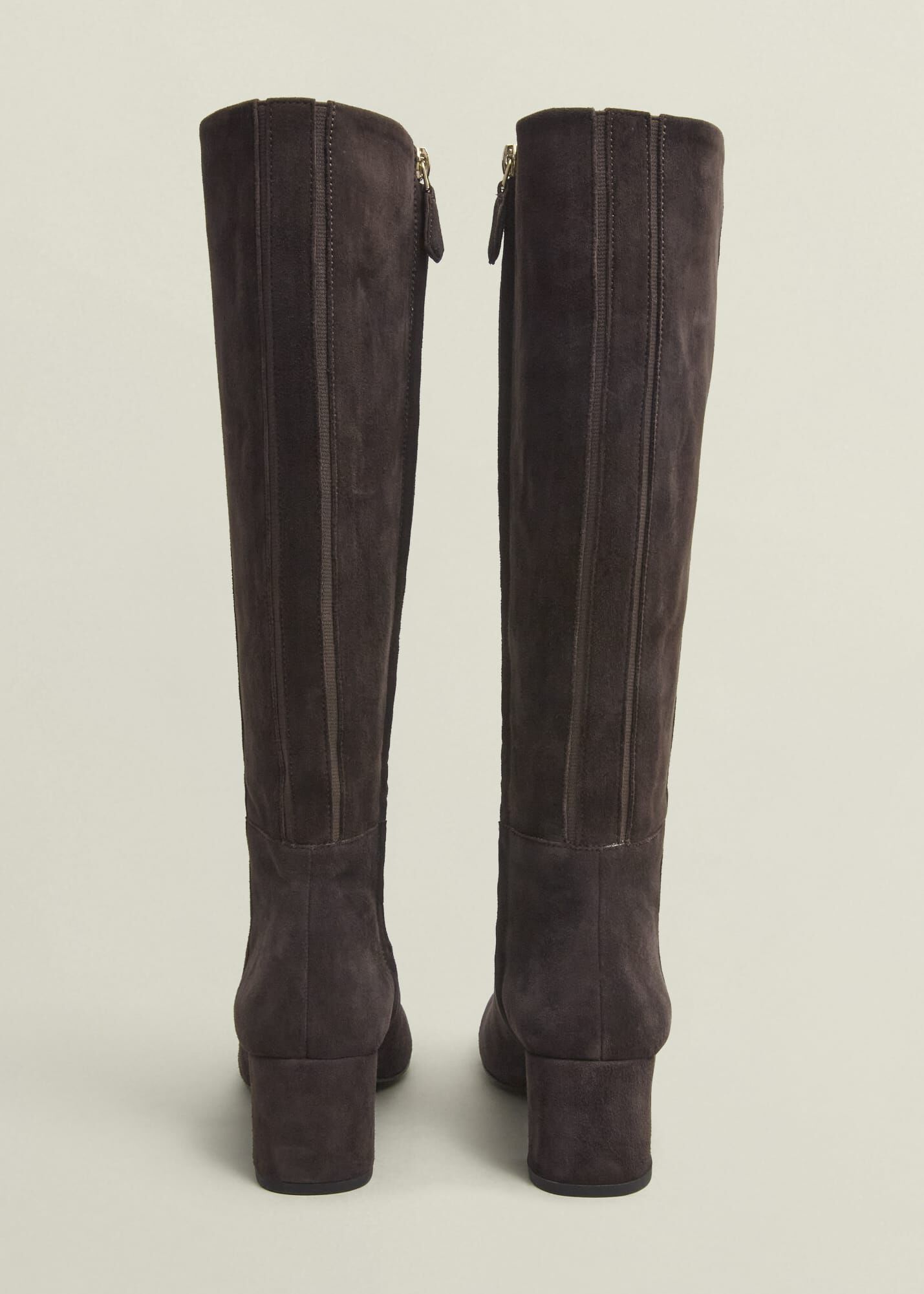 Caroline Suede Knee Boots Hobbs UK
