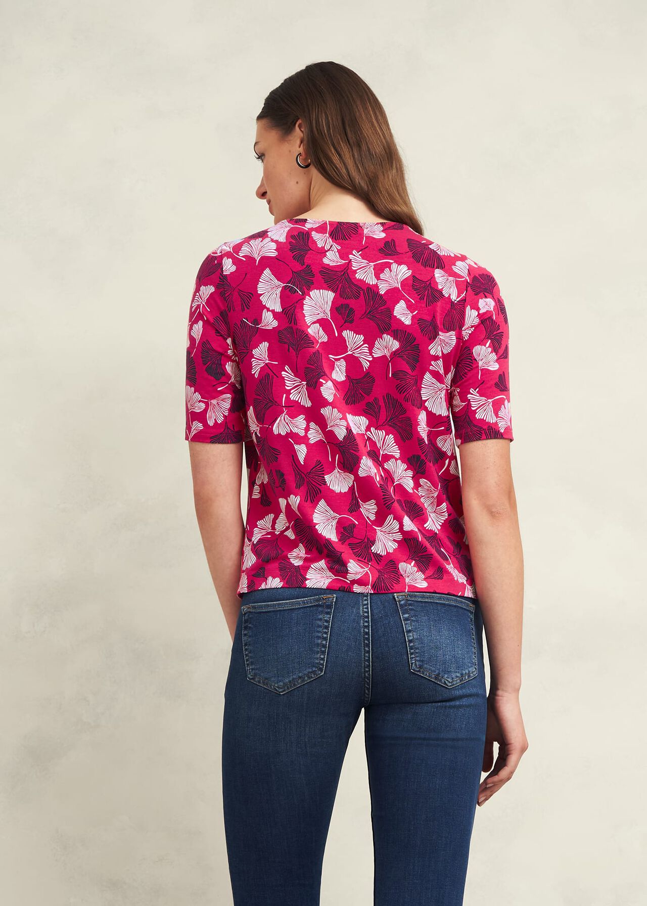 Hobbs Jacqueline Print Top Hobbs Jacqueline Print Top