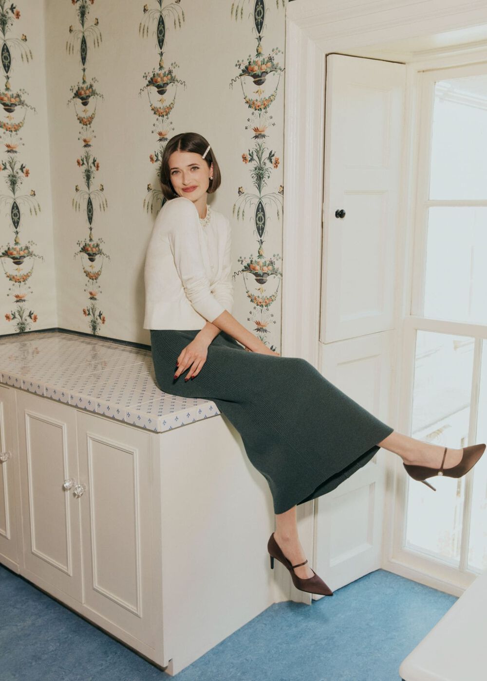 Oakley Beaded Cardigan Outfit, , hi-res