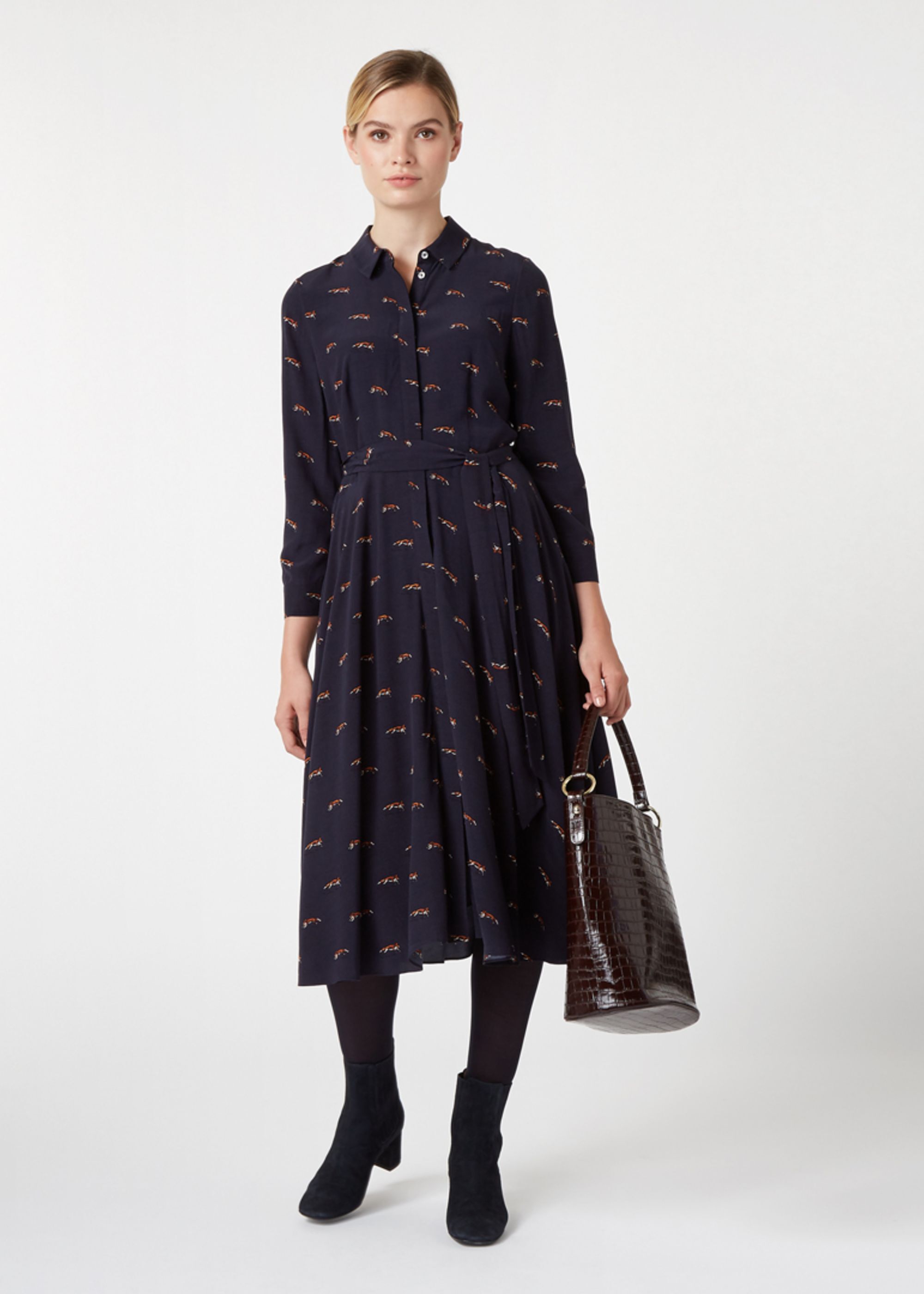 hobbs lainey shirt dress