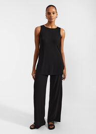 Avery Jersey Trousers, Black, hi-res