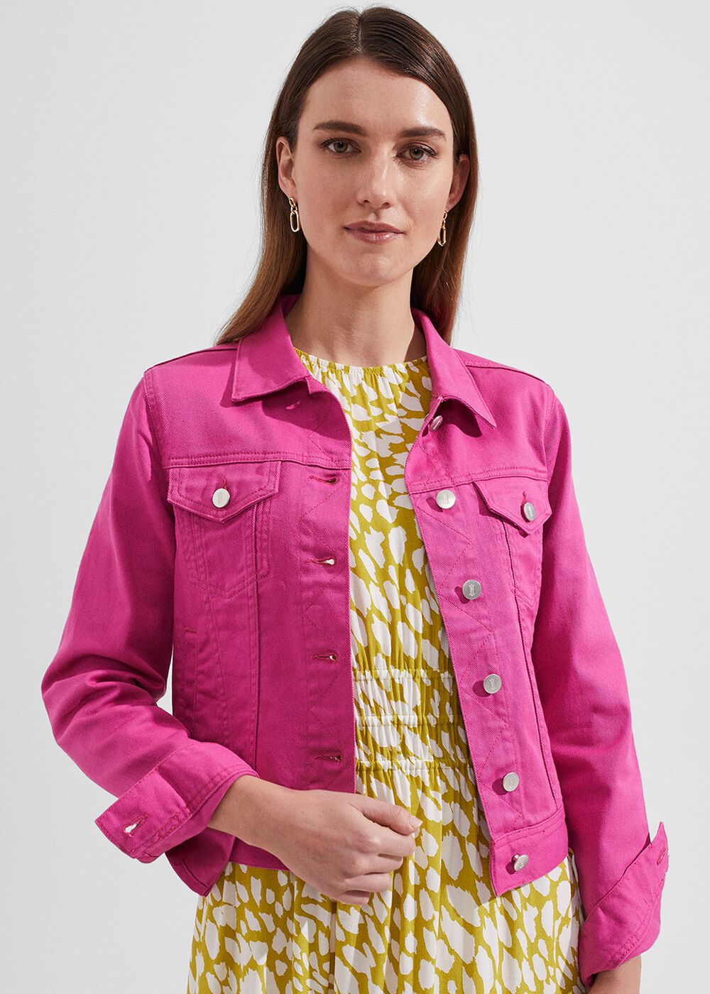 Mariam Jacket, Deep Fuchsia, hi-res