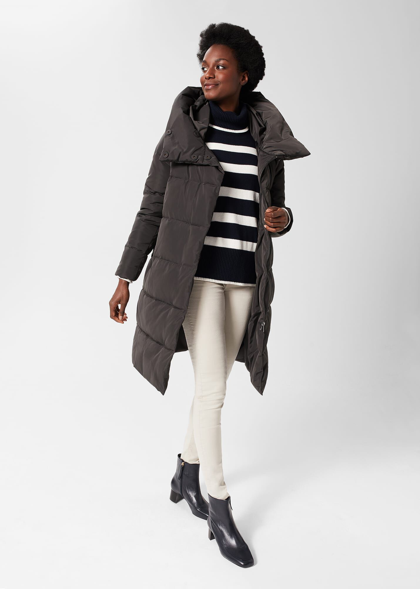 Petite Heather Puffer