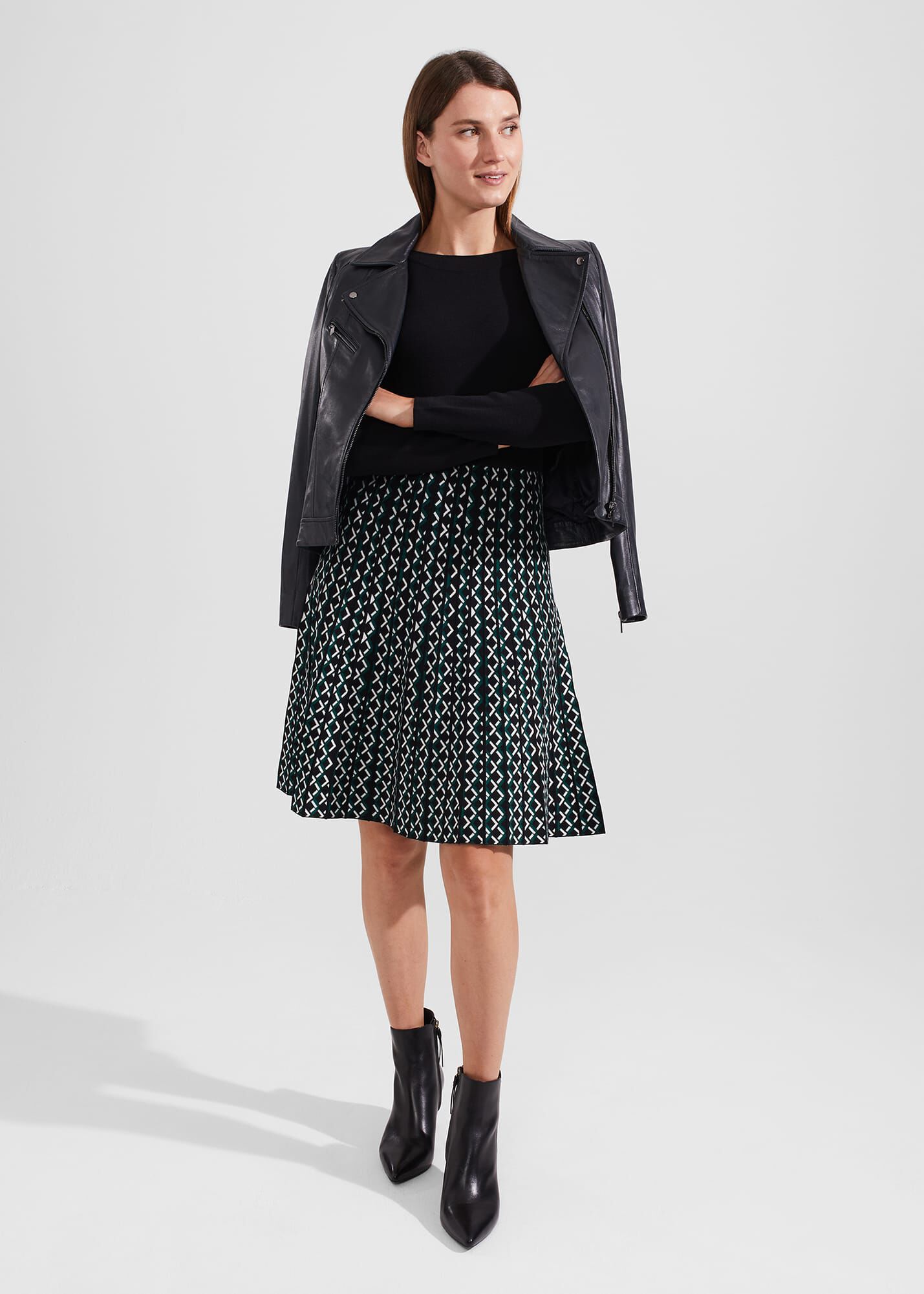 Elena Knitted Dress Hobbs US