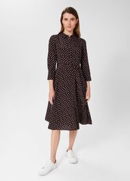 Alex Dress, Black Multi, hi-res