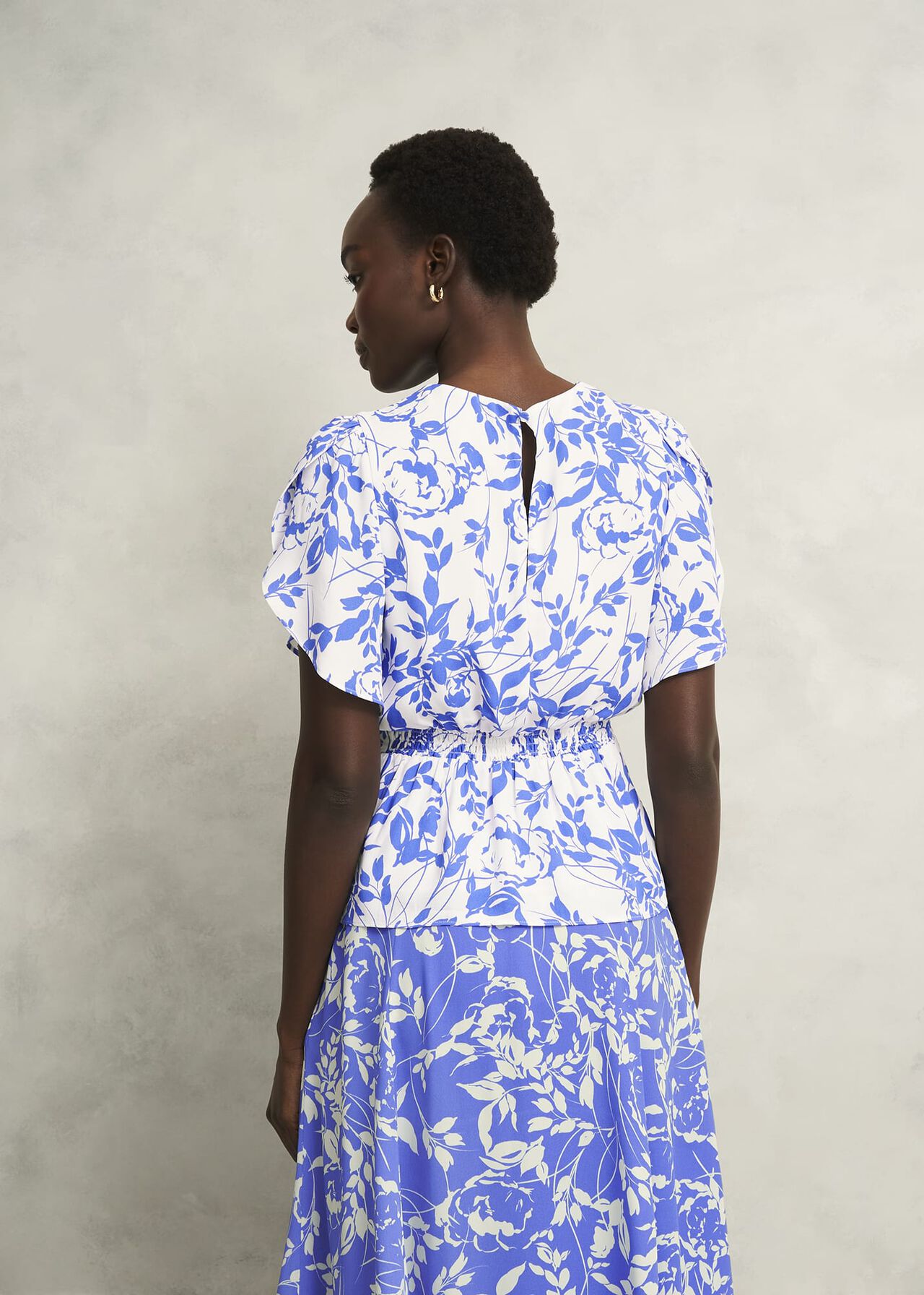 Bianca Top, Cream Blue, hi-res