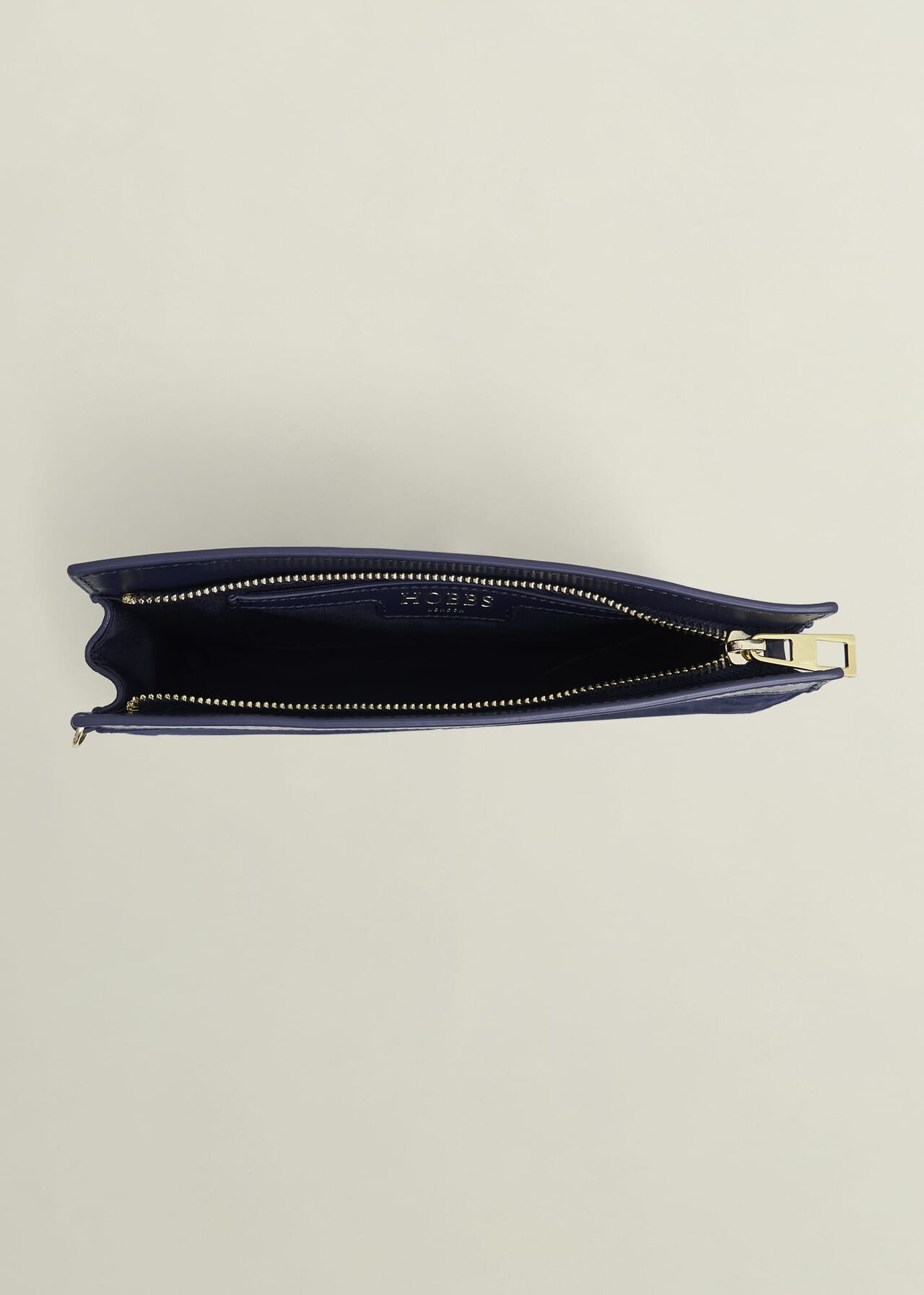 Catherine Suede Wristlet, Midnight Navy, hi-res