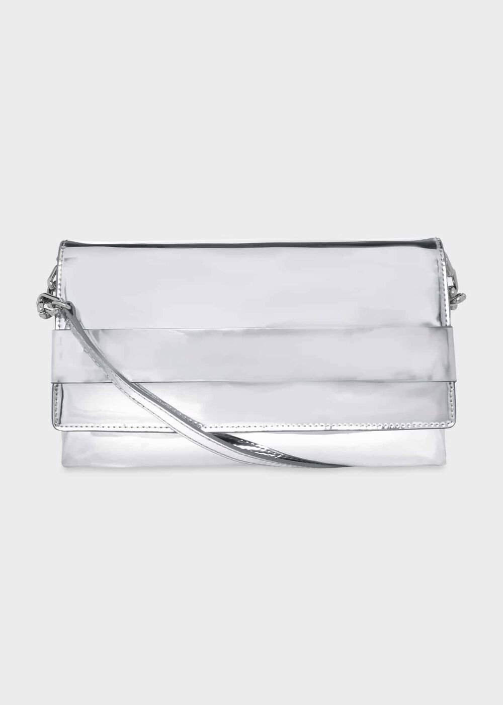 Honour Clutch, Silver, hi-res