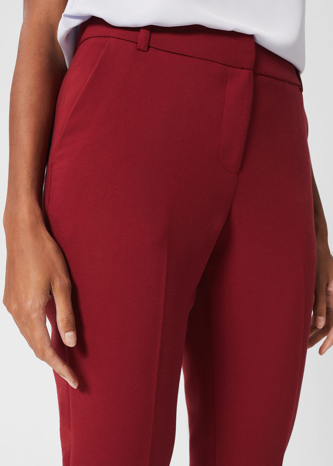 Suki Trousers, Rhubarb Red, hi-res