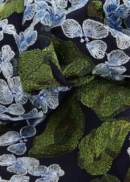 Tia Embroidered Dress, Navy Multi, hi-res