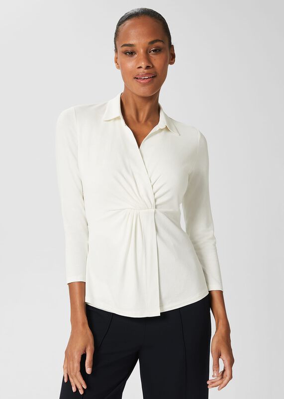 Nadia Wrap Top