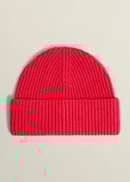 Philipa Knit Beanie, Red, hi-res