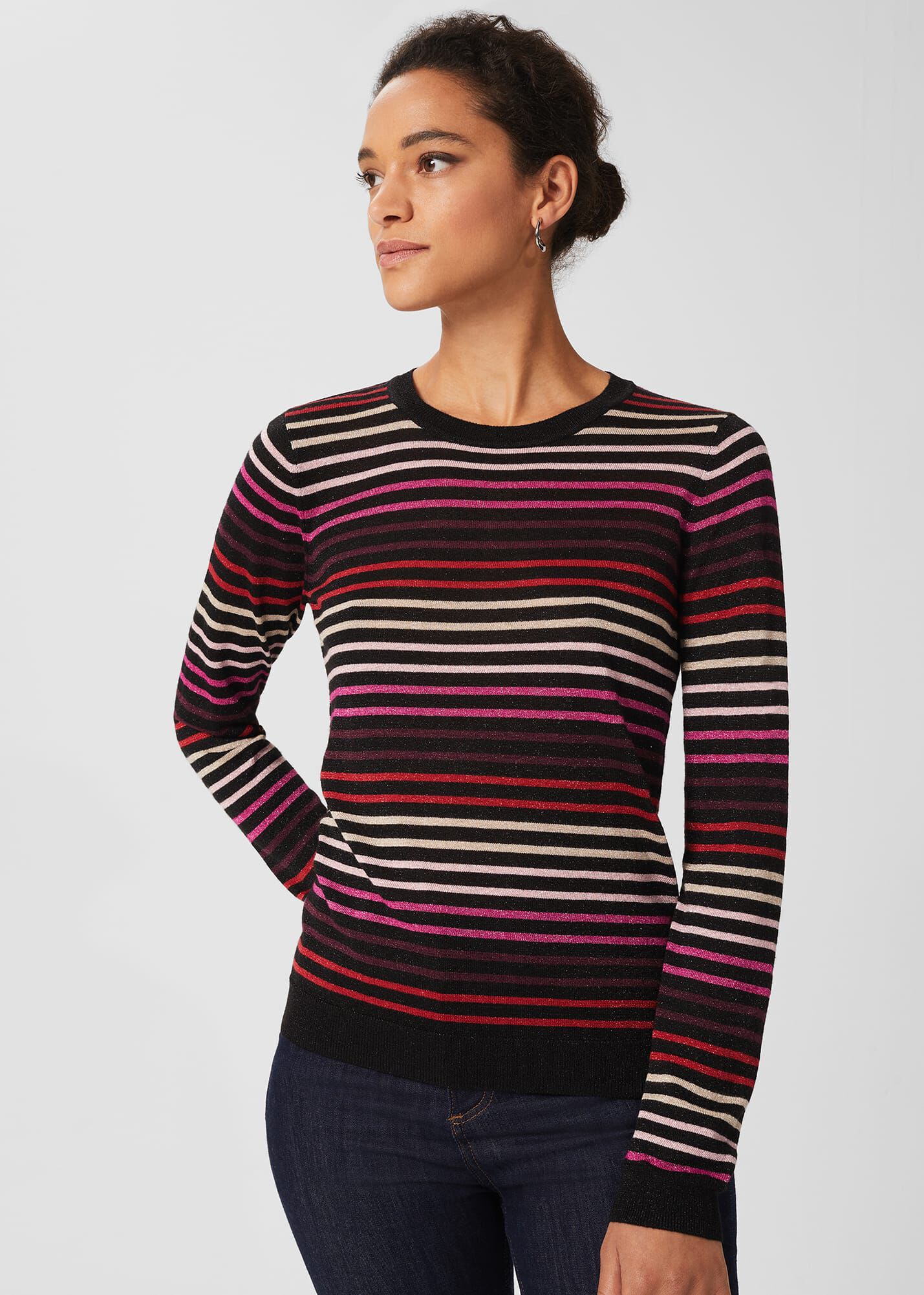 Gigi Sparkle Stripe Jumper