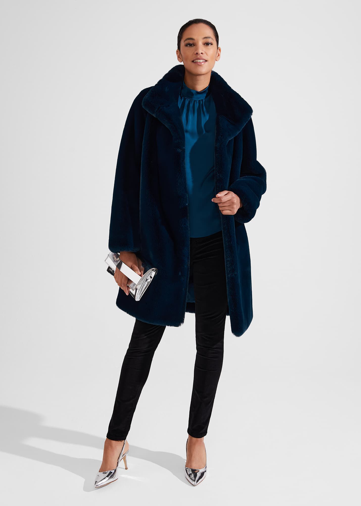Maddox Faux Fur Coat