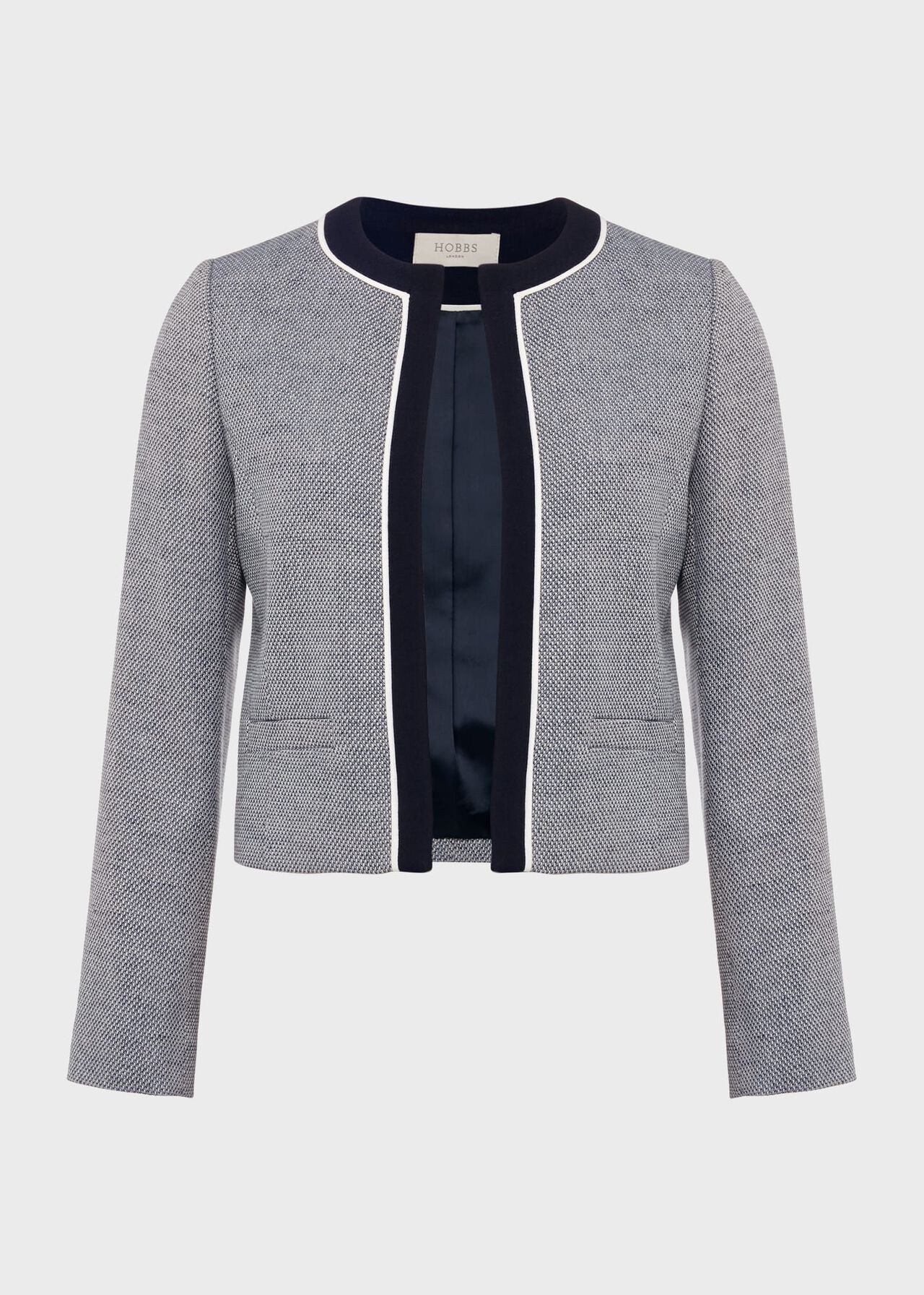Petite Steph Jacket, Navy Multi, hi-res