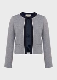 Petite Steph Jacket, Navy Multi, hi-res