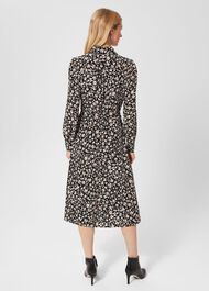 Petite Morgen Dress, Black Multi, hi-res