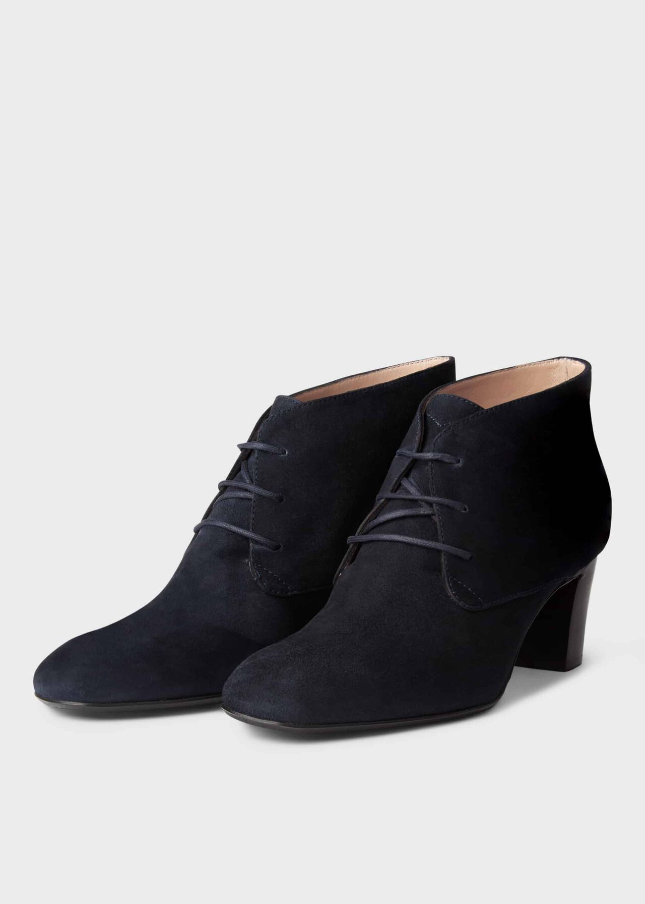 Patricia Ankle Boots, Navy, hi-res