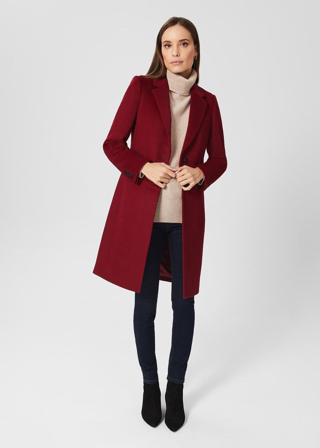Tilda Coat, Rhubarb Red, hi-res