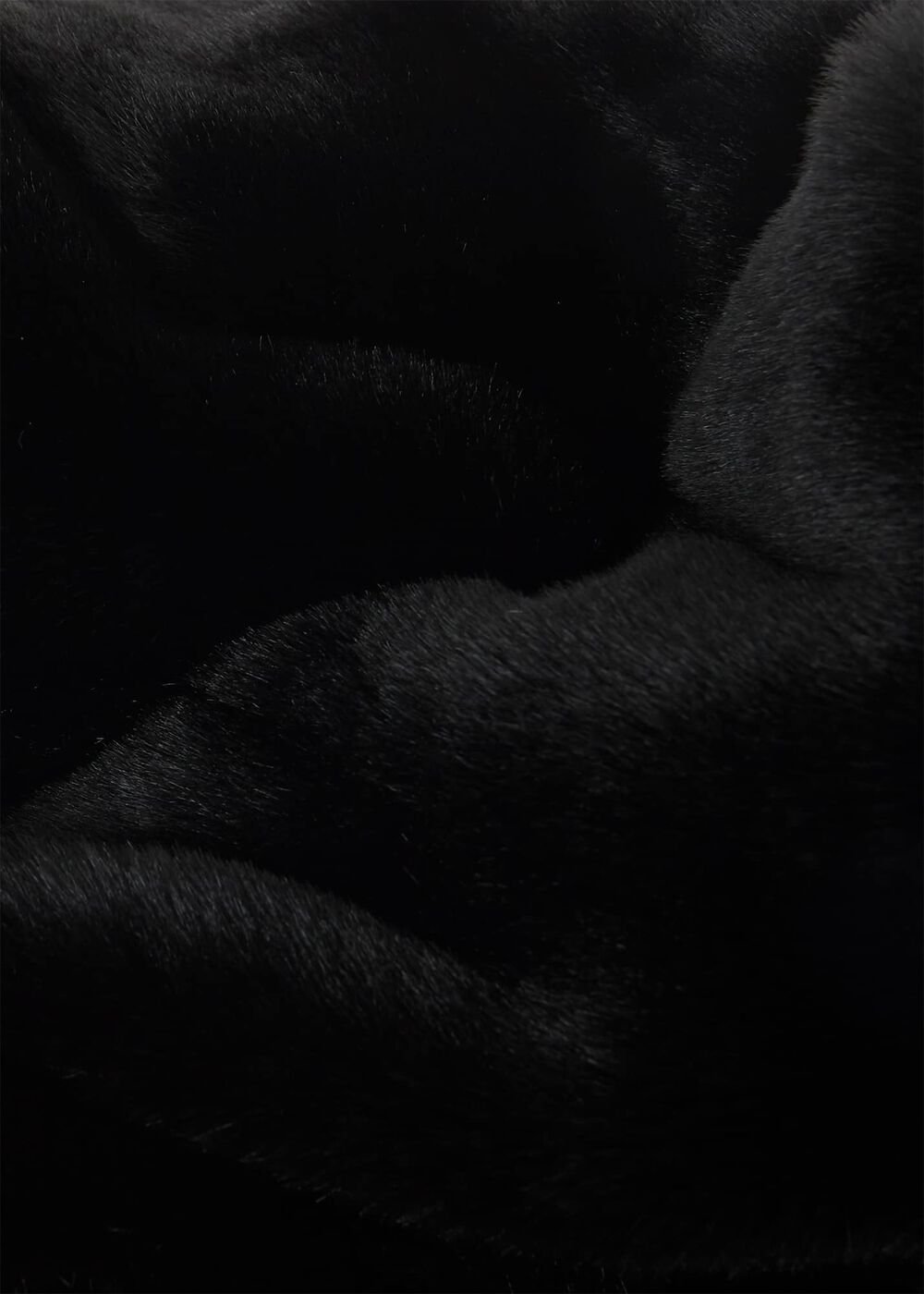 Florence Fur Coat, Black, hi-res