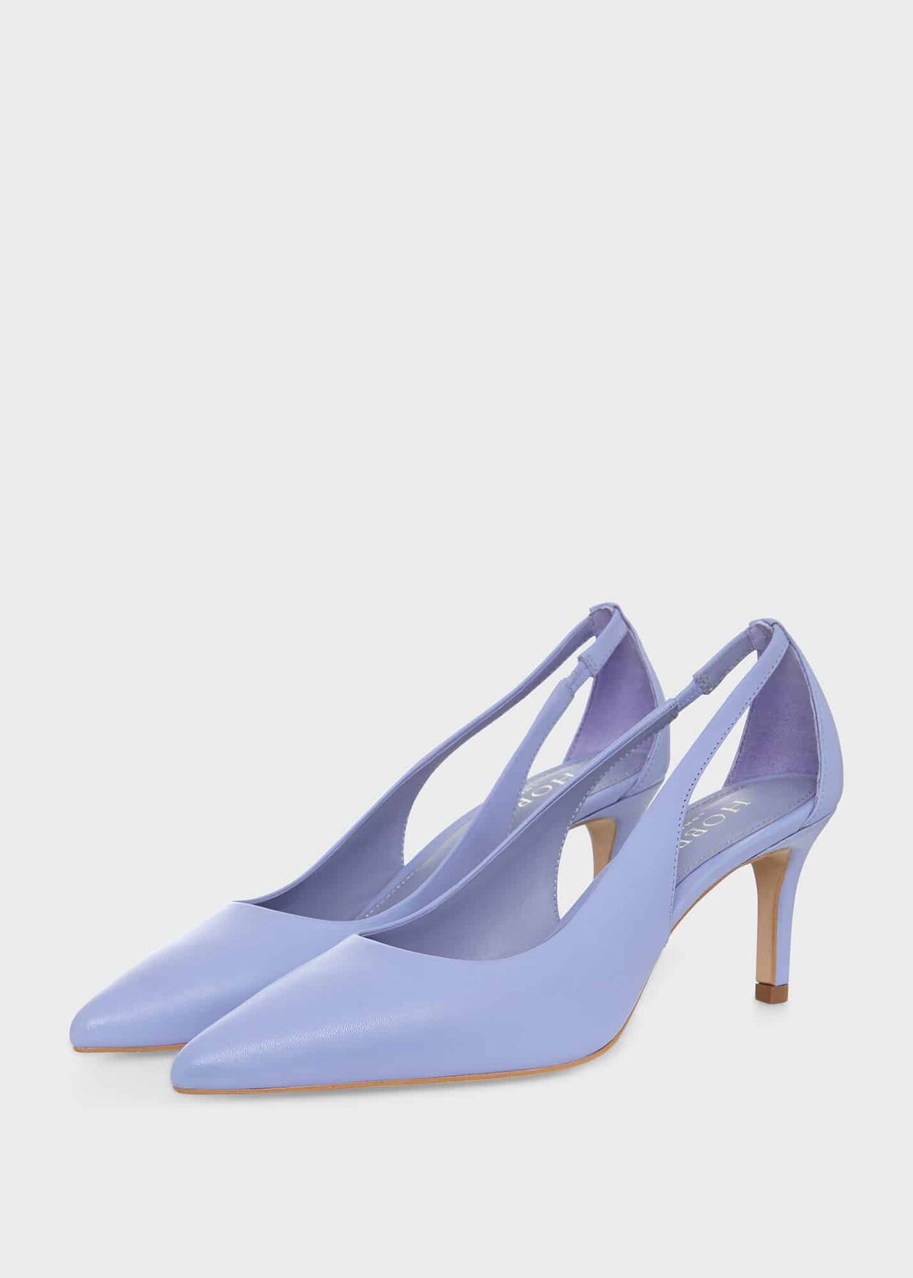 Natasha Court Shoes, Lobelia Blue, hi-res