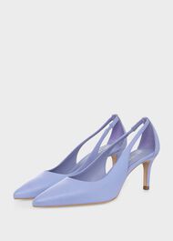 Natasha Court Shoes, Lobelia Blue, hi-res
