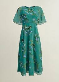 Jaida Dress, Green Multi, hi-res