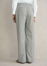 Ellie Wool Blend Wide Trousers, Camel Multi, hi-res