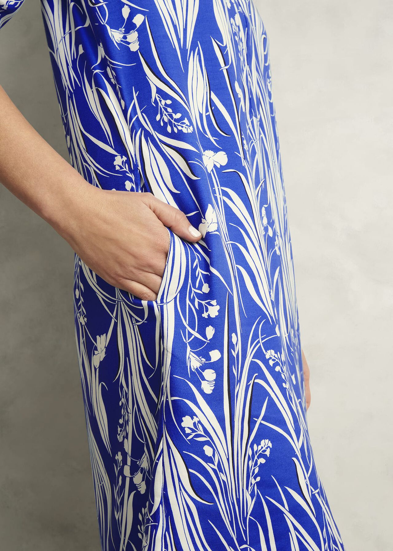 Marciella Tunic Dress, Blue Multi, hi-res