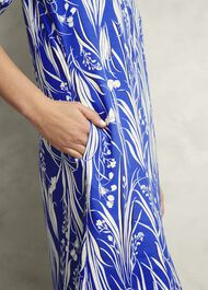 Marciella Tunic Dress, Blue Multi, hi-res