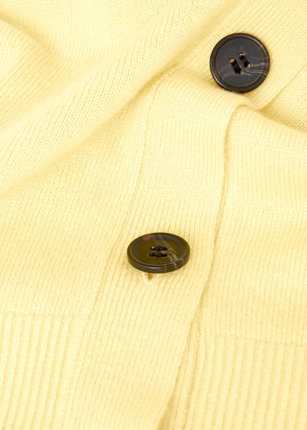 Lydia Button Sweater With Cashmere, Lemon Zest, hi-res