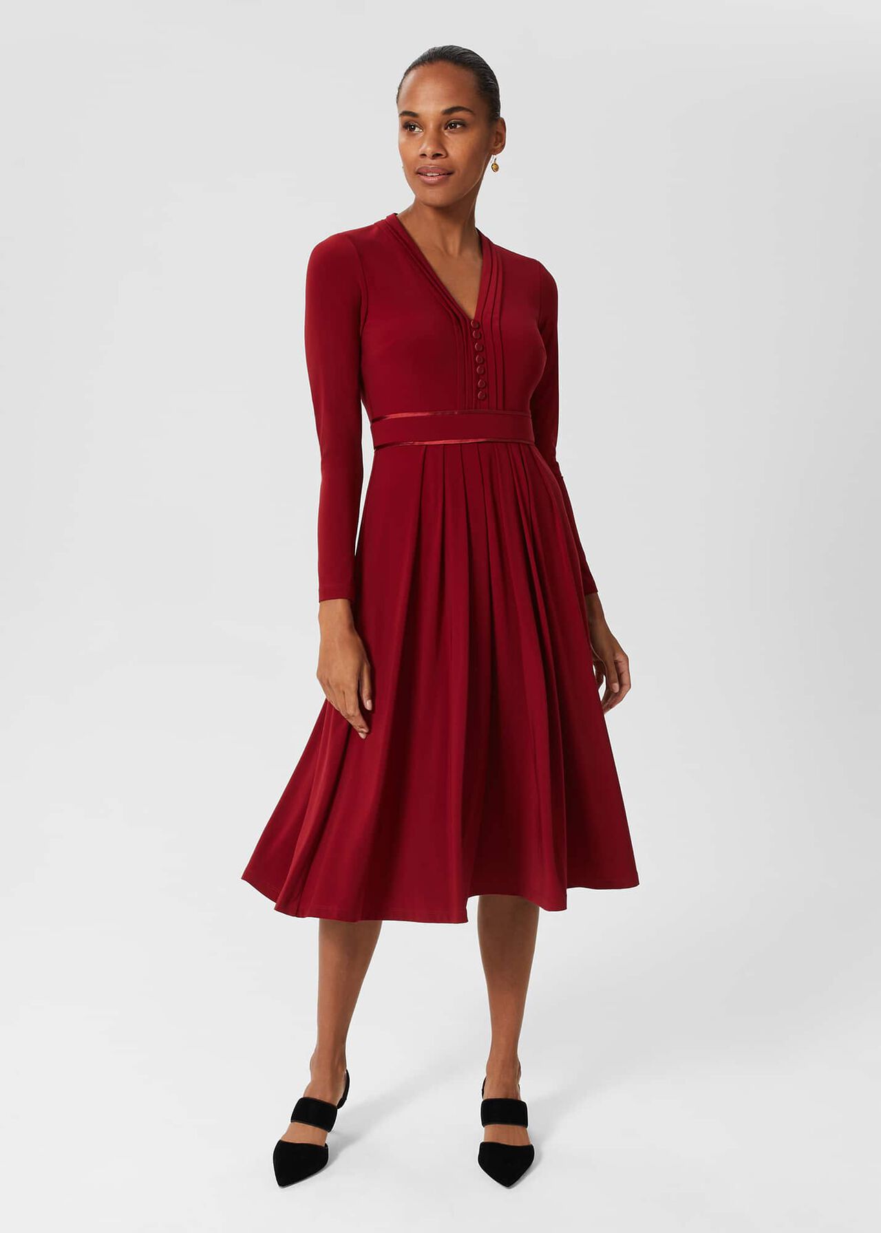 Leslie Fit And Flare Dress