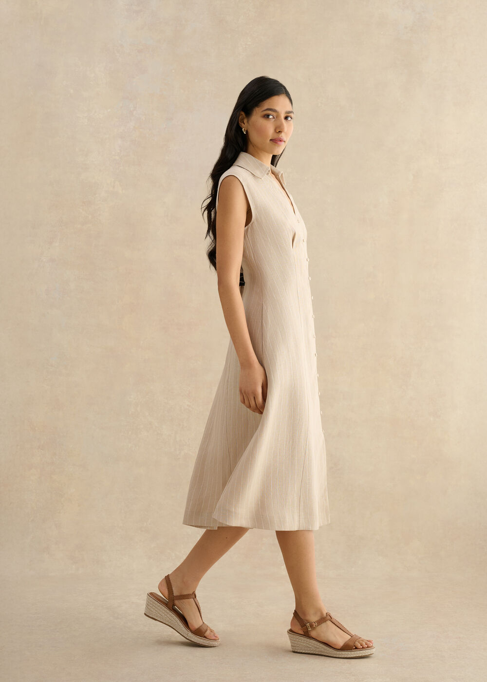 Charlize Linen Dress | Hobbs UK | Charlize Linen Dress | Hobbs UK |