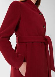 Asher Coat, Vermillion Red, hi-res