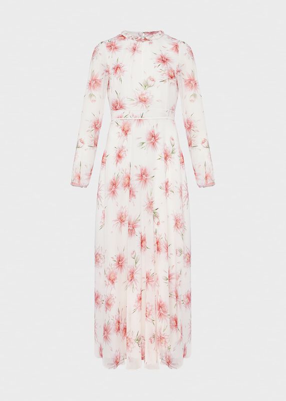 Rosabella Silk Floral Midi Dress