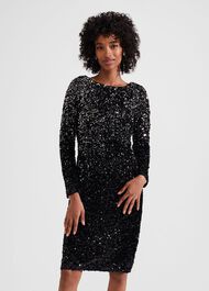 Sawyer Dress, Black, hi-res