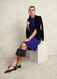 Ophelia Dress, Cobalt, hi-res
