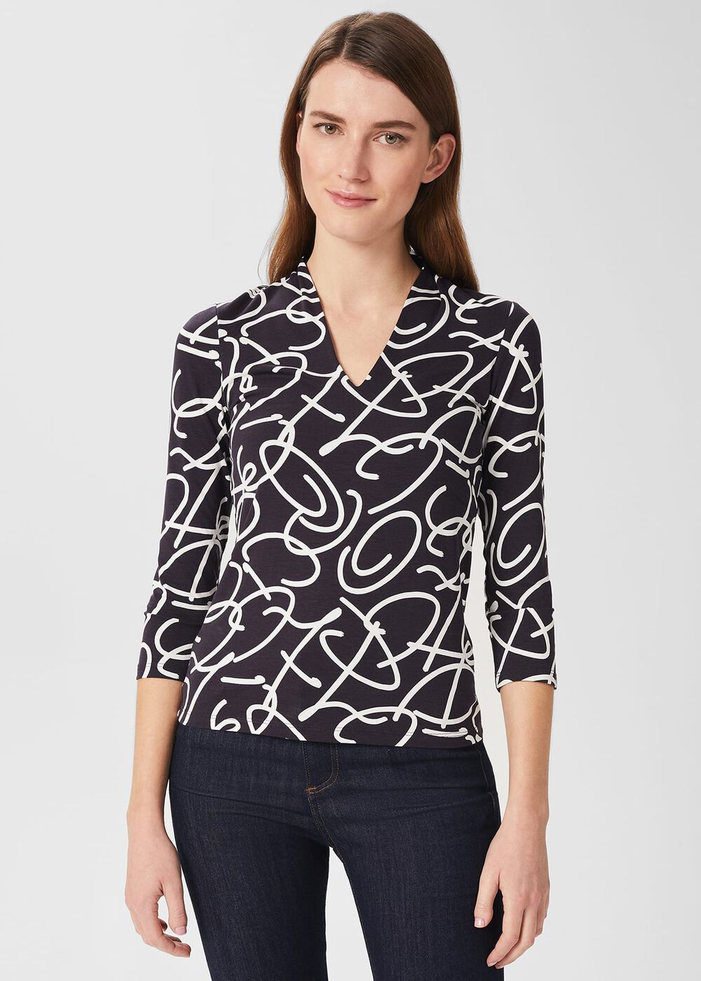 Aimee Printed Top